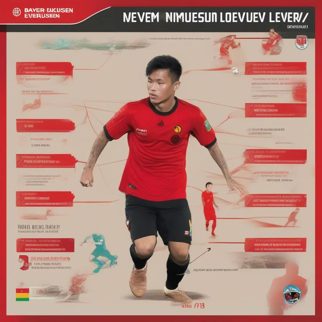 Cầu thủ Việt Nam từng thi đấu cho CLB Bayer Leverkusen - Hành trình khẳng định tài năng và bản lĩnh trên đấu trường quốc tế