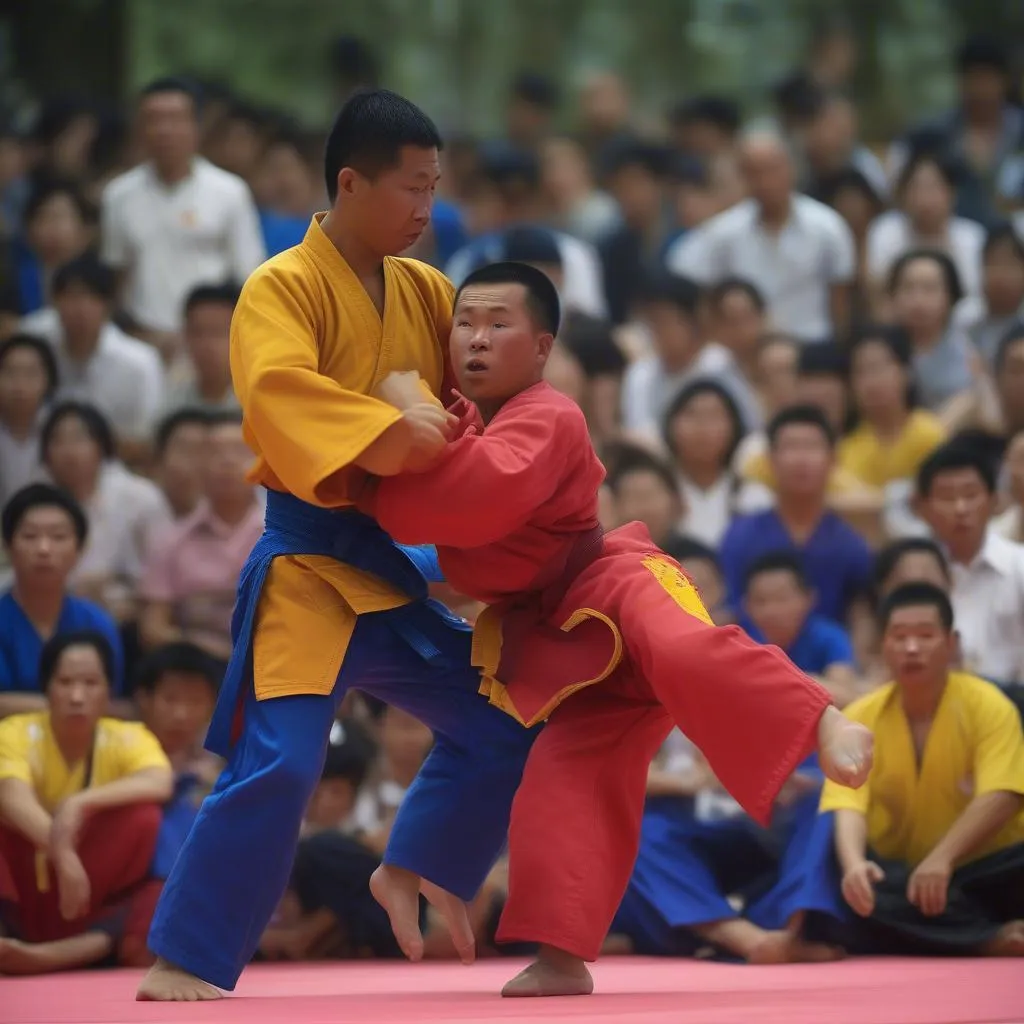 Giải đấu Vovinam Việt Nam - Căng thẳng và kịch tính