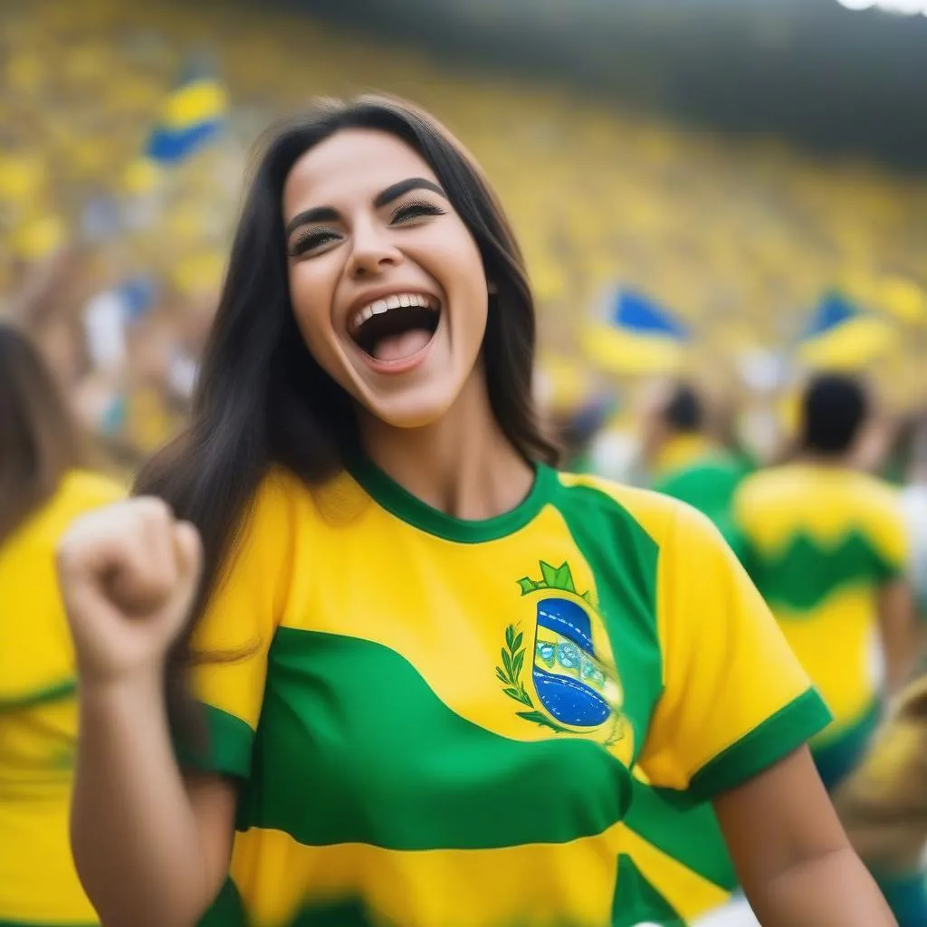 Cổ động viên Brasil