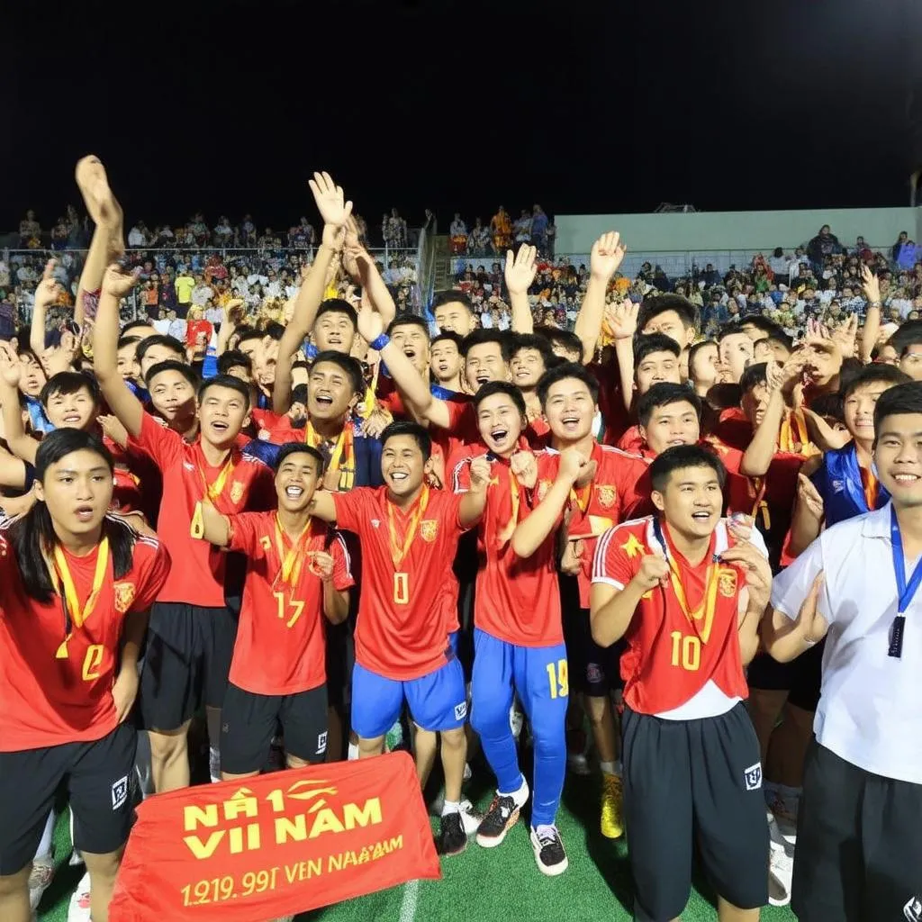 Cổ vũ đội tuyển U19