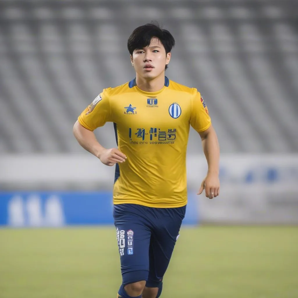 Công Phượng trong màu áo Incheon United