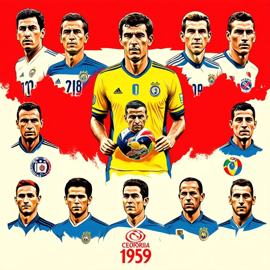 Cầu thủ huyền thoại Copa America 1959