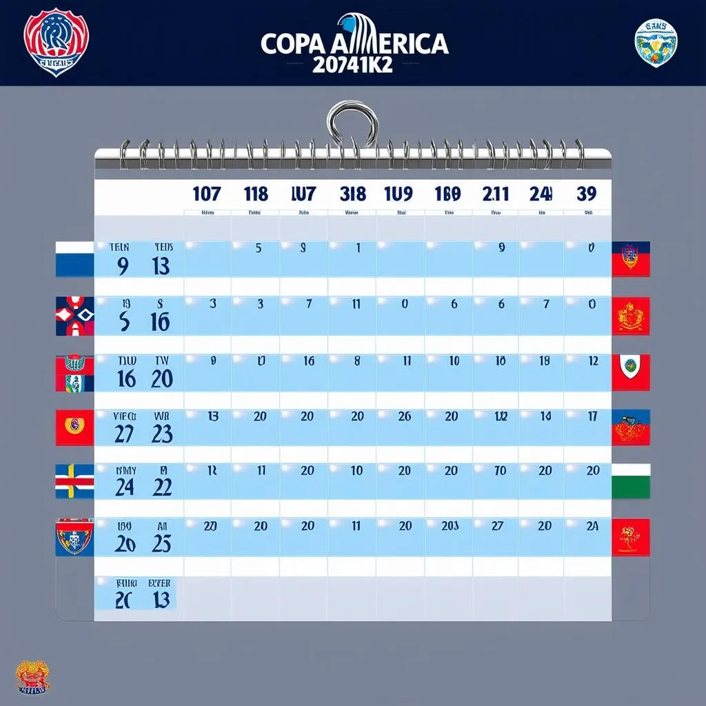 Lịch thi đấu Copa America