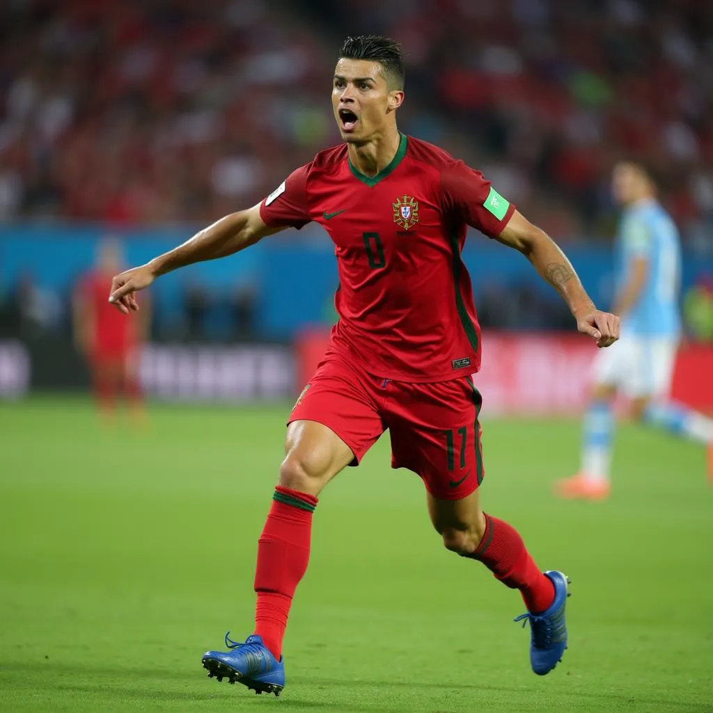 Cristiano Ronaldo tỏa sáng tại vòng loại World Cup 2019