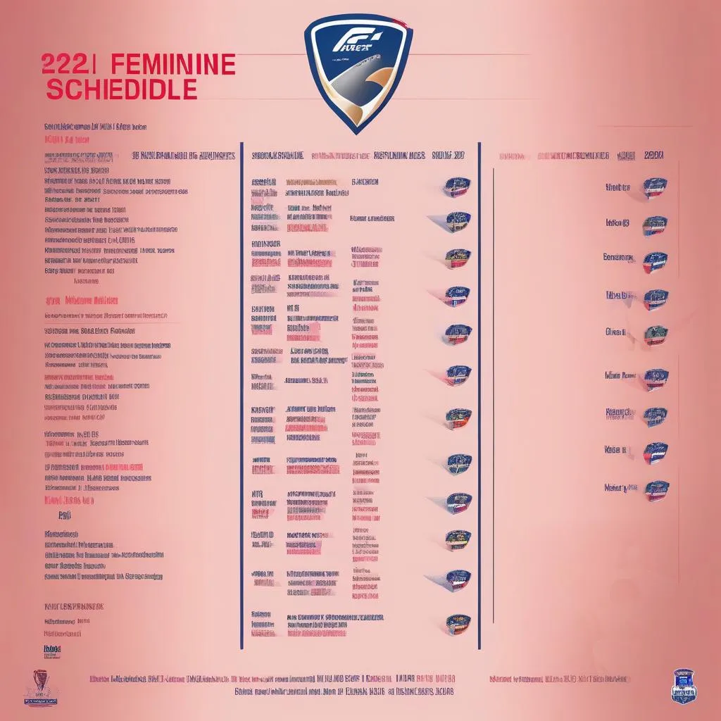 Lịch thi đấu Cup Féminine 2023