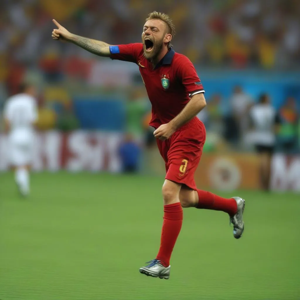 Daniele De Rossi ghi bàn vào lưới Đức ở World Cup 2006