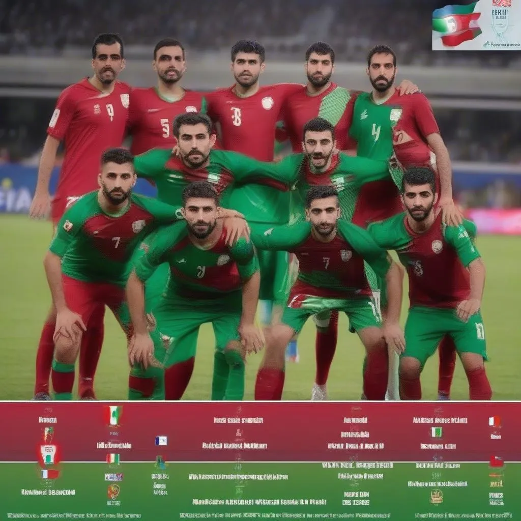 Đội hình Iran World Cup 2022