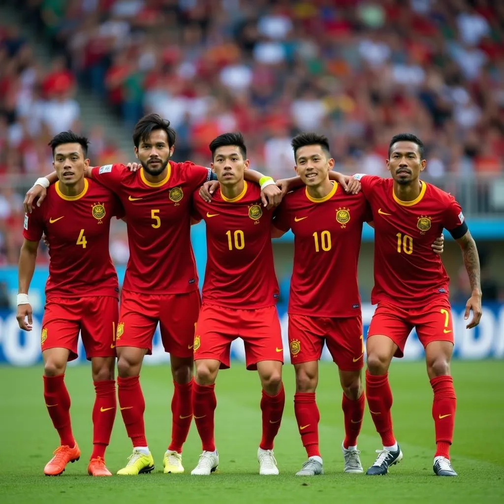 Vietnam National Football Team at Asian Cup