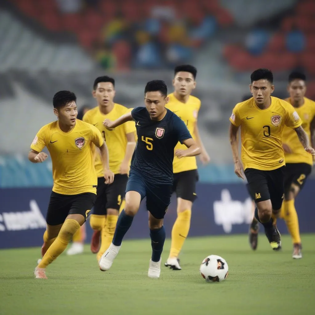 Đội tuyển Malaysia thi đấu tại AFF Cup 2021