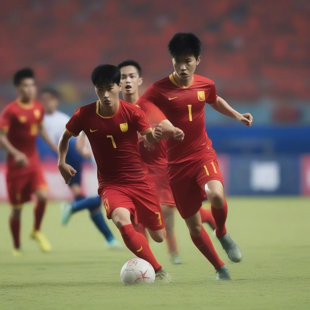 Đội tuyển Việt Nam thi đấu AFF Cup