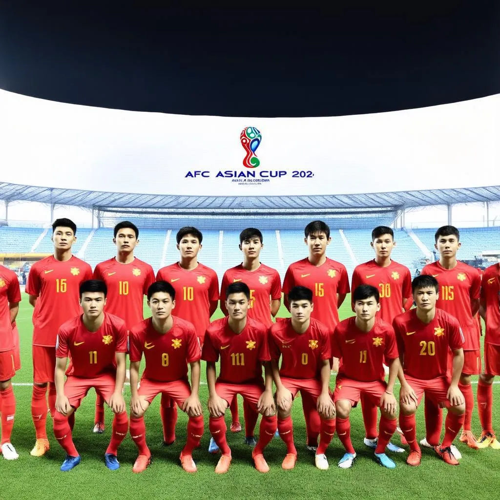 Đội tuyển Việt Nam tham gia AFC U23 Asian Cup 2024