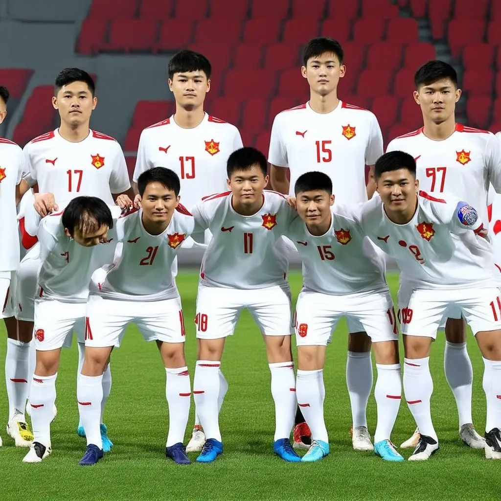 Đội tuyển Việt Nam thi đấu AFC Asian Cup 2024