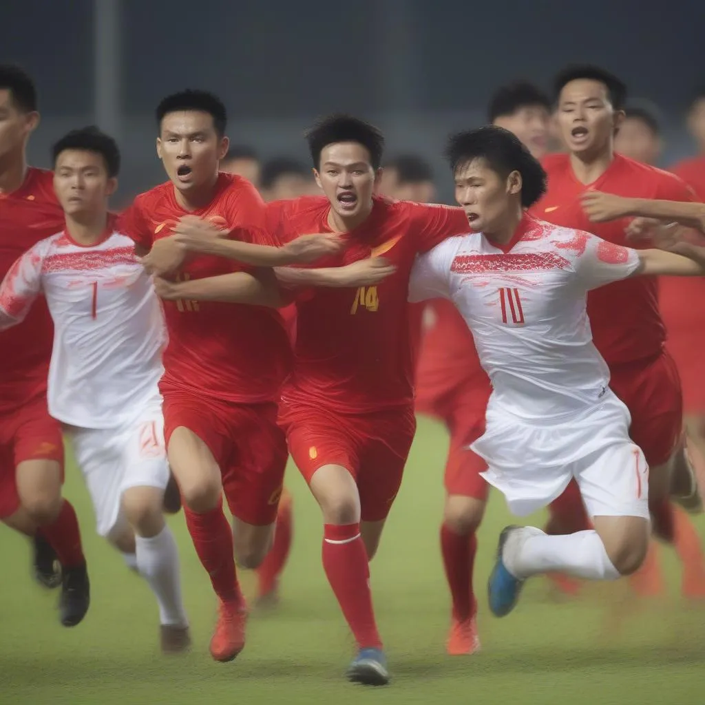 Đội tuyển Việt Nam thi đấu vòng loại World Cup