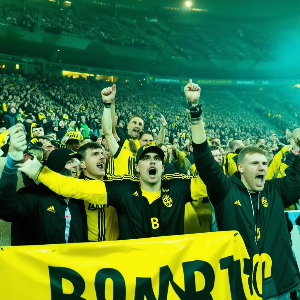 Dortmund fans