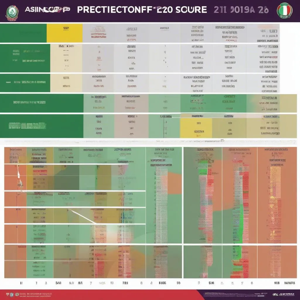 Dự đoán Tỷ Số Asiad Cup - Ai Sẽ Là Nhà Vô Địch?