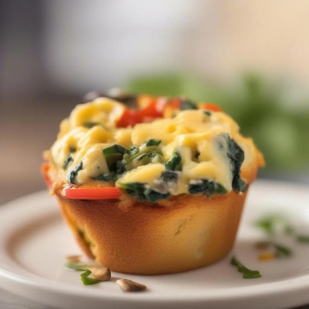 Egg muffin cups là lựa chọn hoàn hảo cho bữa sáng bởi chúng cung cấp đầy đủ năng lượng và dinh dưỡng.