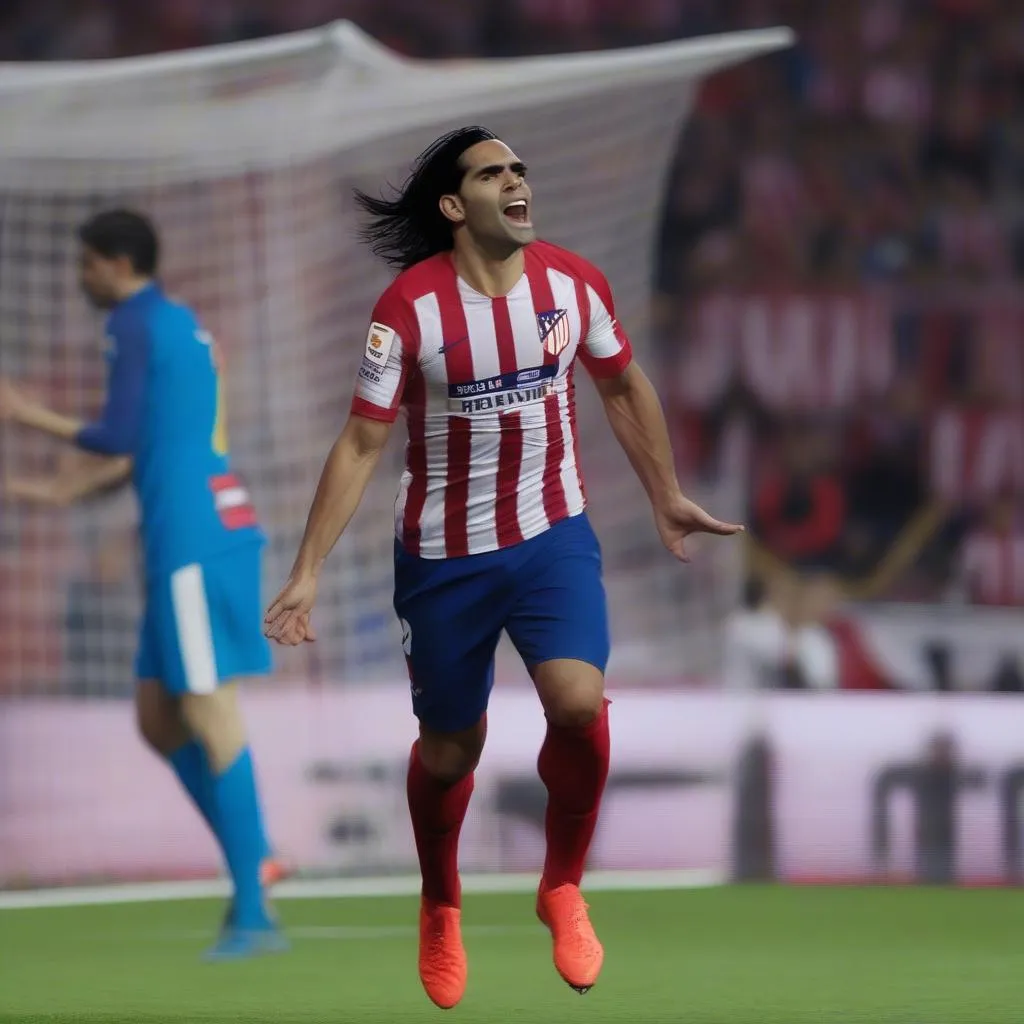 Falcao ghi bàn cho Atletico