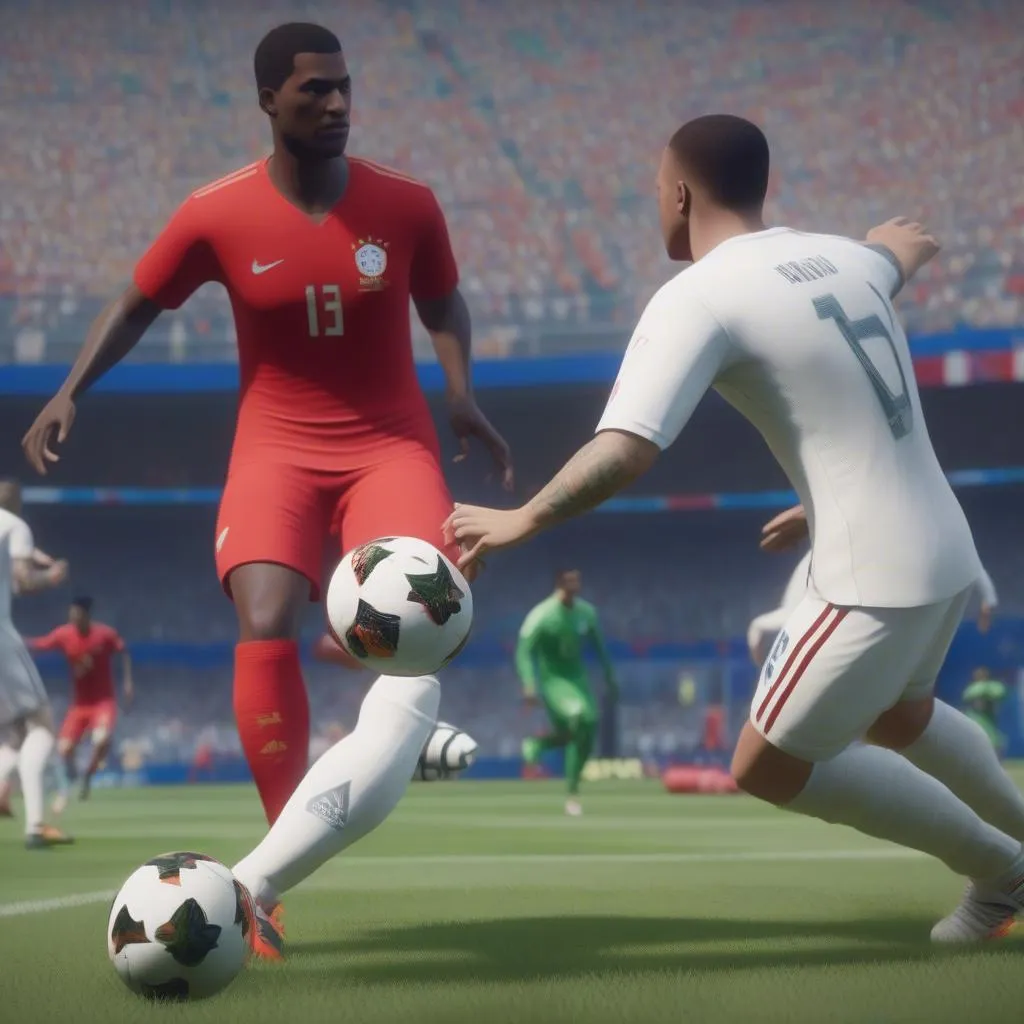 Cải thiện Gameplay FIFA 18 World Cup Update