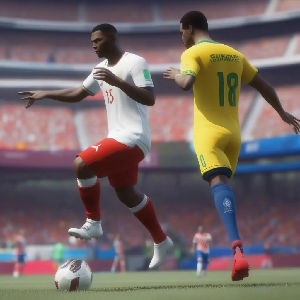 Giao diện FIFA 18 World Cup Update