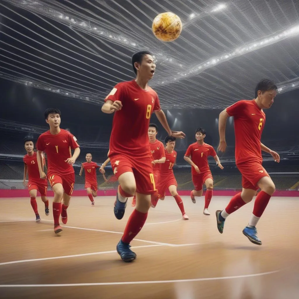 Đội tuyển futsal Việt Nam thi đấu tại World Cup 2024