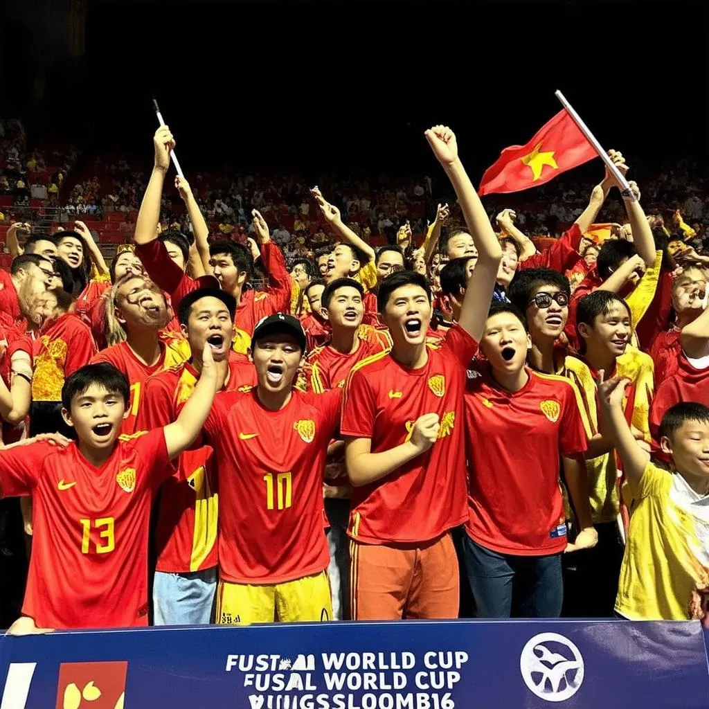 futsal world cup 2016 viet nam fans