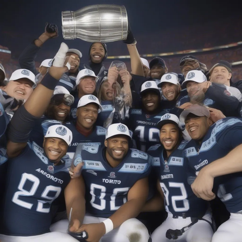 Toronto Argonauts Celebrate Grey Cup 2018 Victory