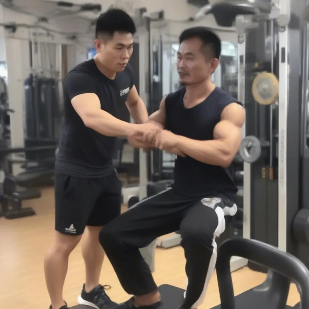 Huấn luyện viên chuyên nghiệp của CLB GYM Hoa Lư Đinh Tiên Hoàng