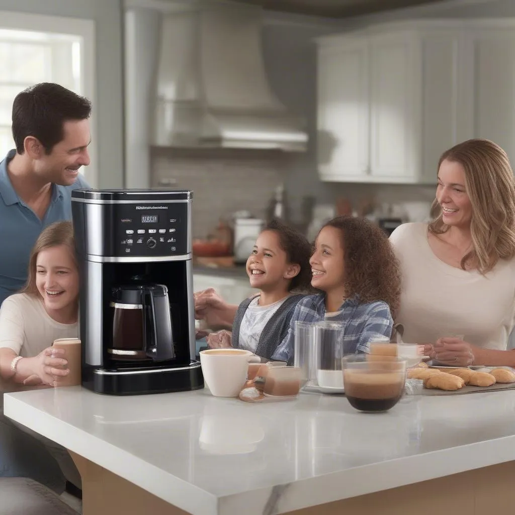 Hamilton Beach 12 Cup Programmable Coffee Maker: Máy pha cà phê lý tưởng cho gia đình