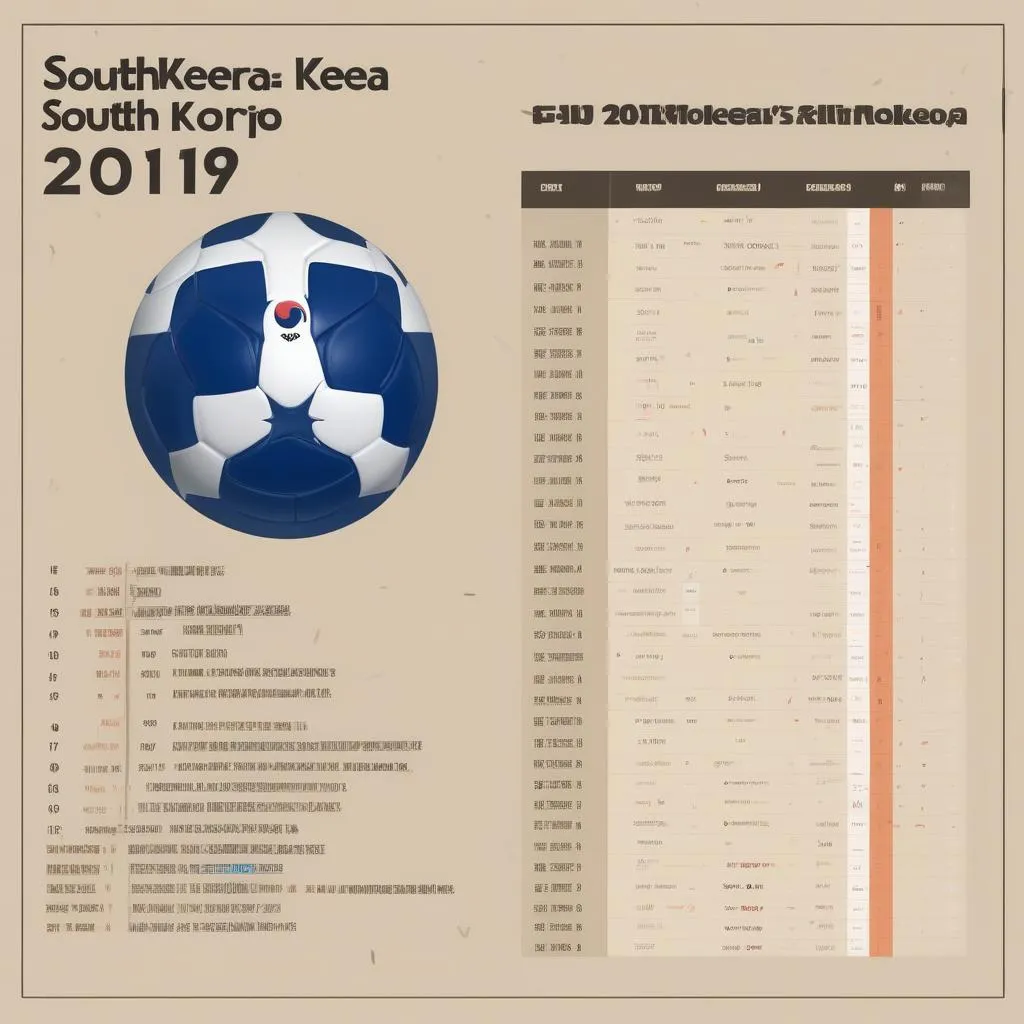 Lịch thi đấu World Cup 2022 - Hàn Quốc