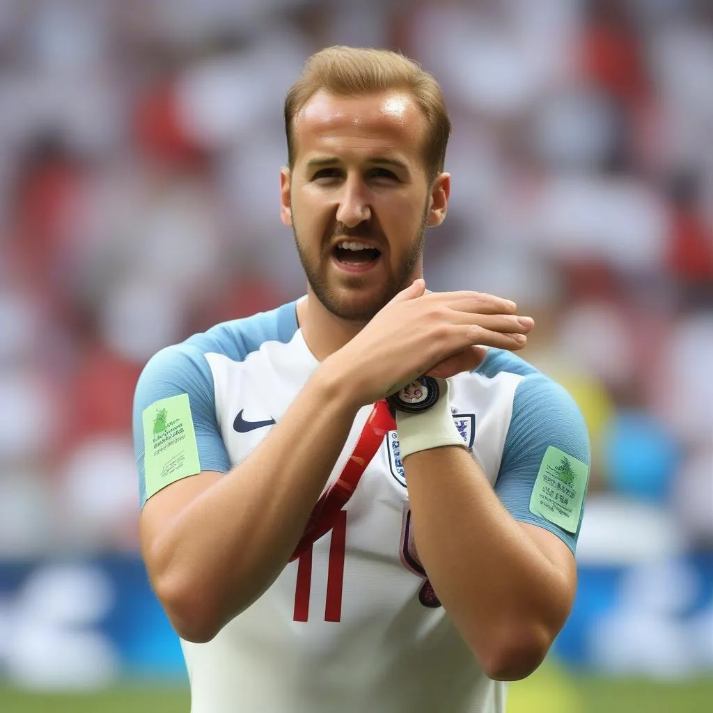 Harry Kane đội trưởng đội tuyển Anh tại World Cup 2018