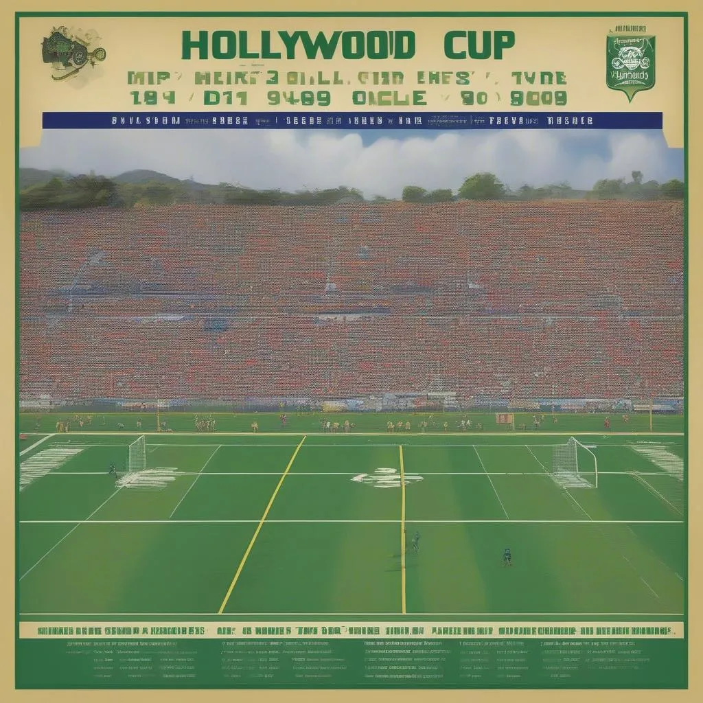 Hollywood Cup Poster