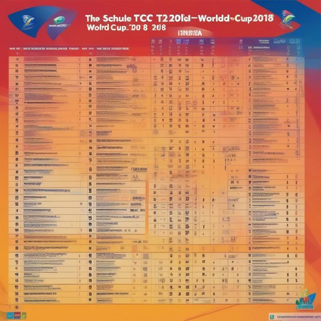 Lịch thi đấu ICC T20 World Cup 2018