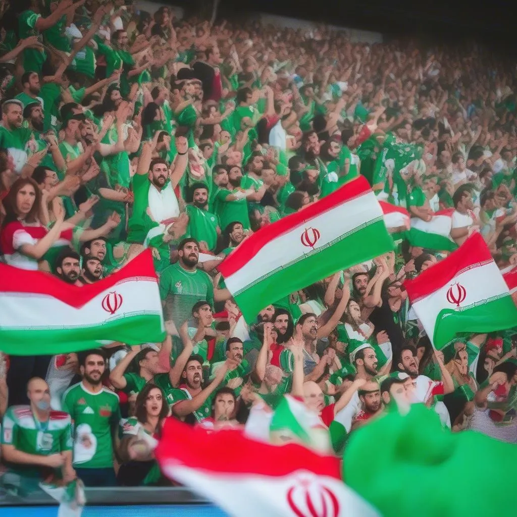 Iran vs Iraq Asian Cup 2023 Fans