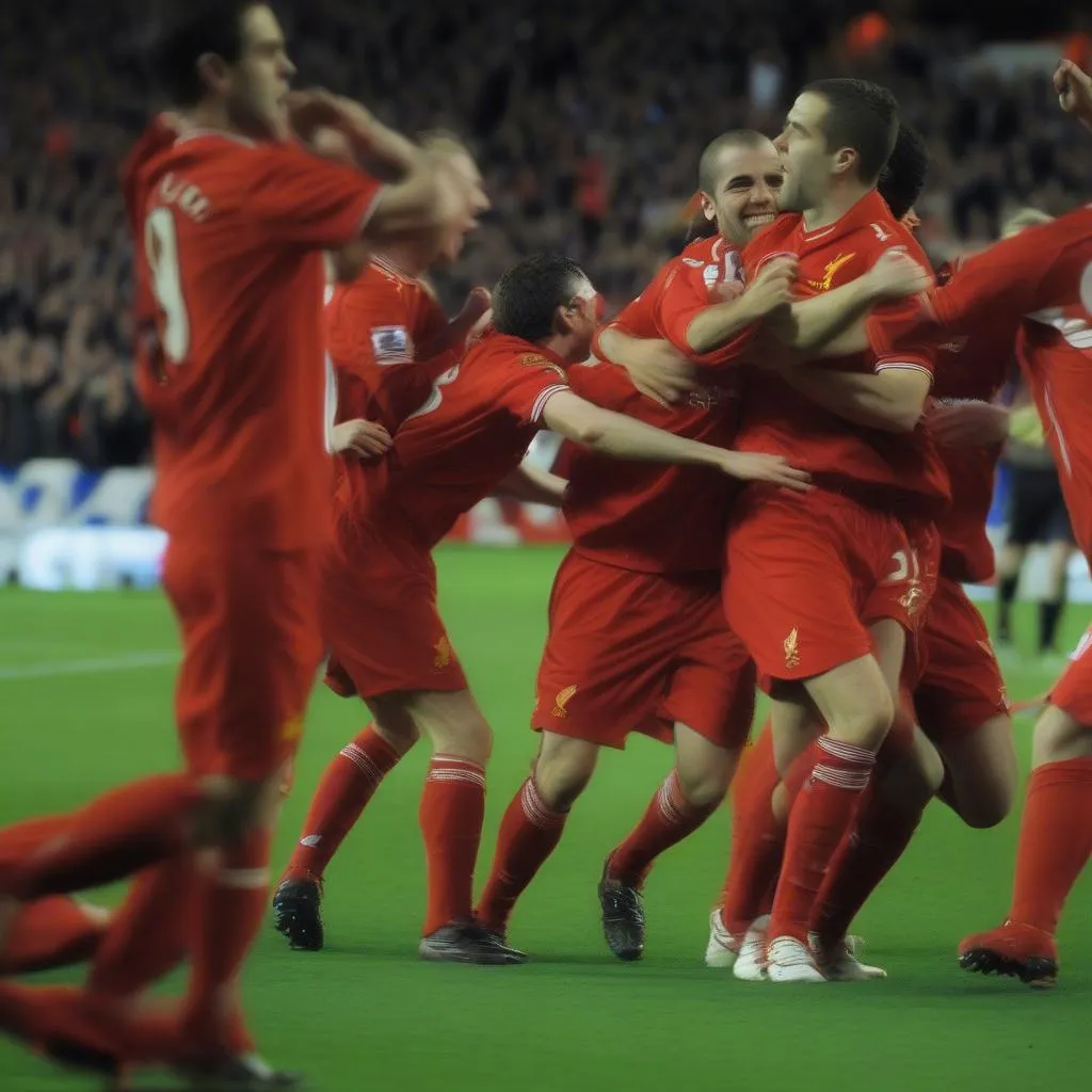 Joe Cole ghi bàn cho Liverpool trong trận chung kết League Cup 2011