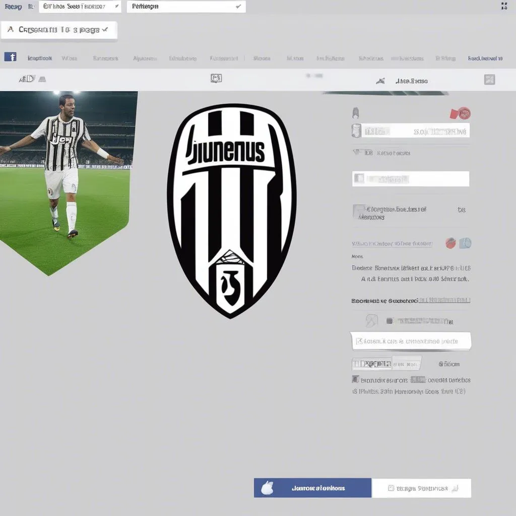 Trang Facebook CLB Juventus