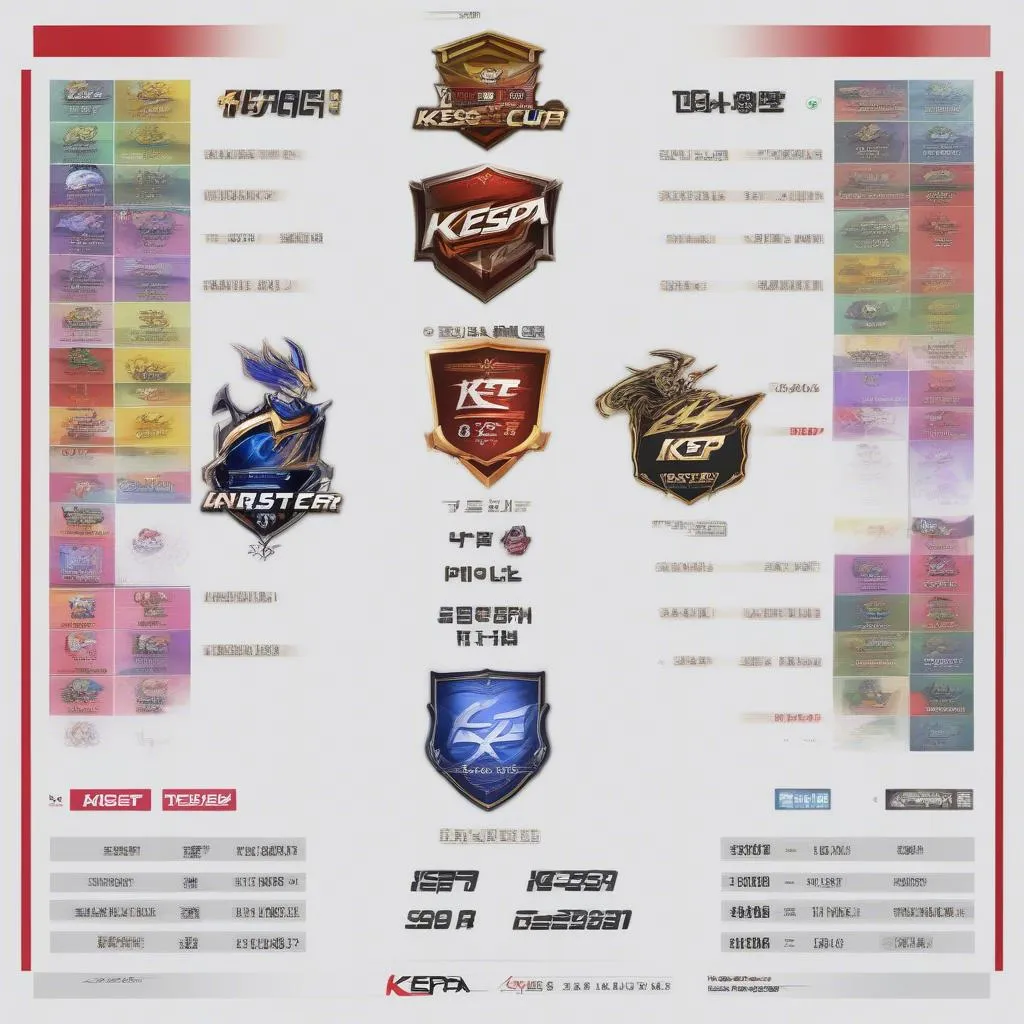 Lịch thi đấu Kespa Cup 2018