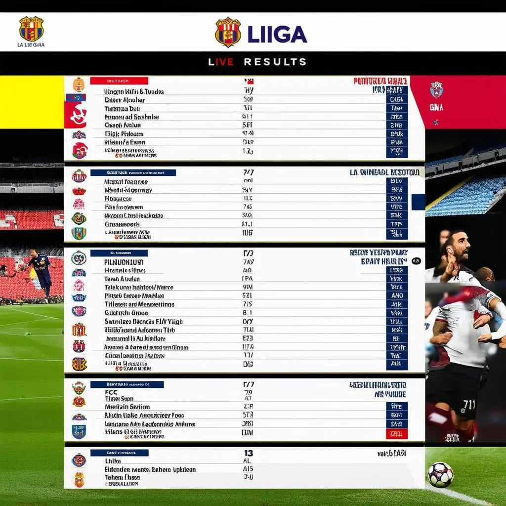 Kết quả La Liga