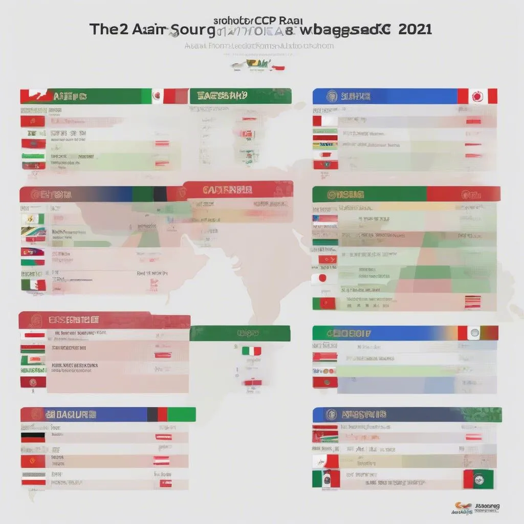 Kết quả vòng bảng Asian Cup 2024: Cập nhật mới nhất