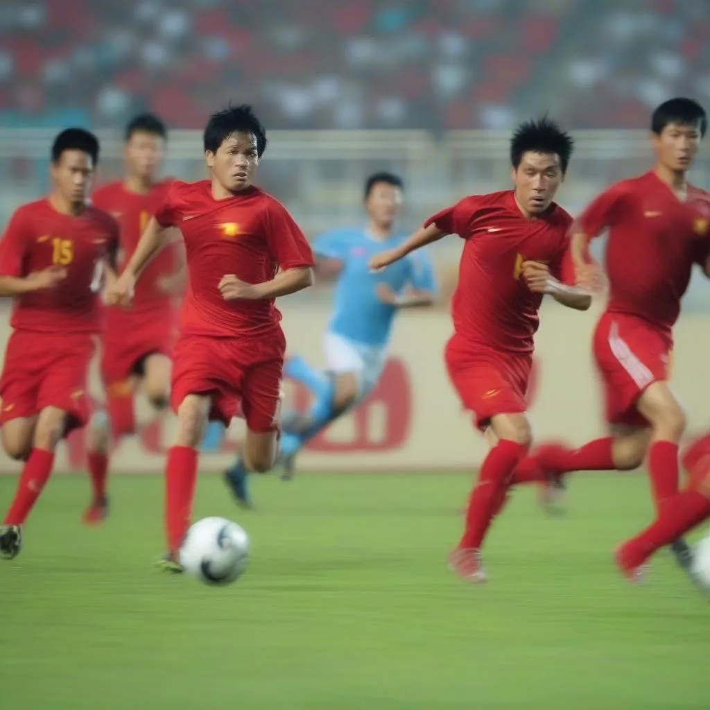 Hình ảnh đội tuyển Việt Nam tại King Cup 2012