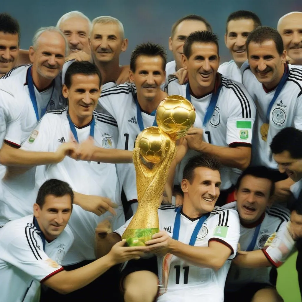 Miroslav Klose giành Giày Vàng tại World Cup 2006