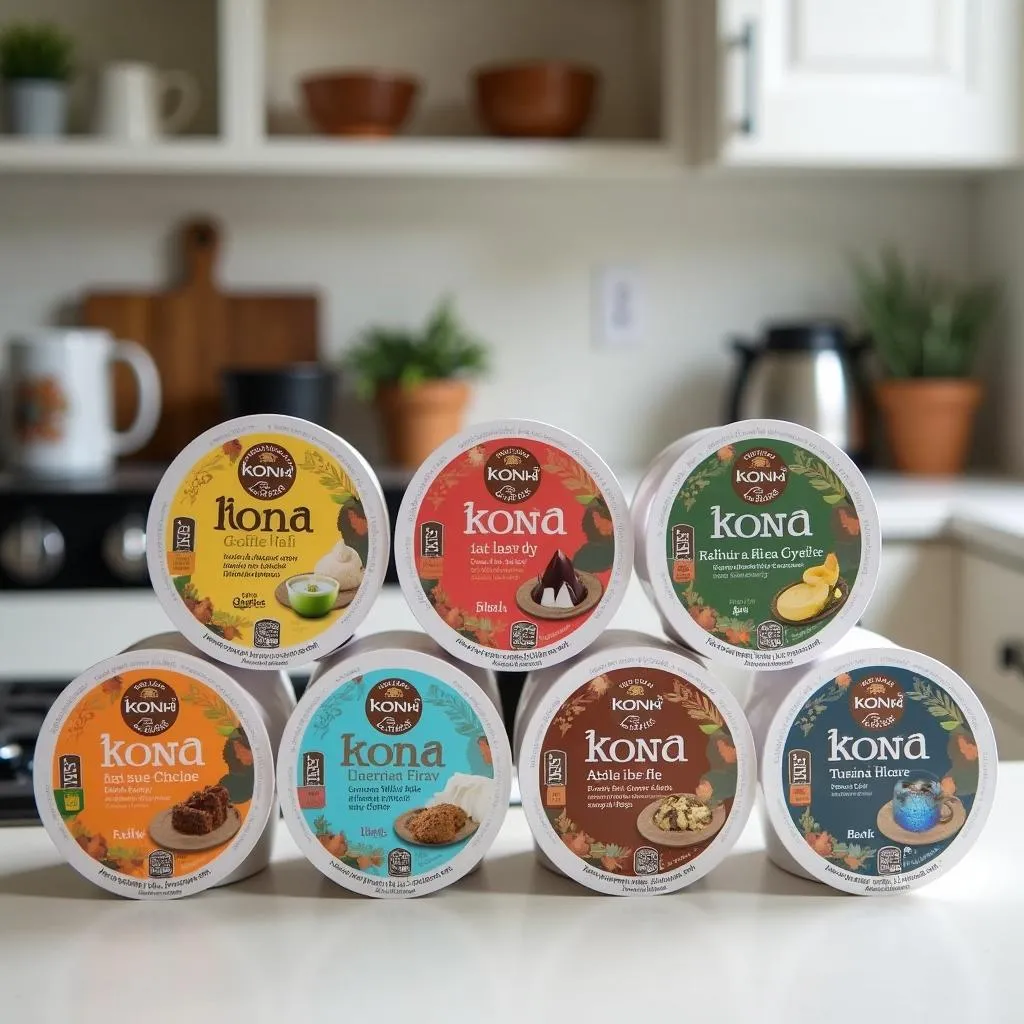 Kona coffee k cups