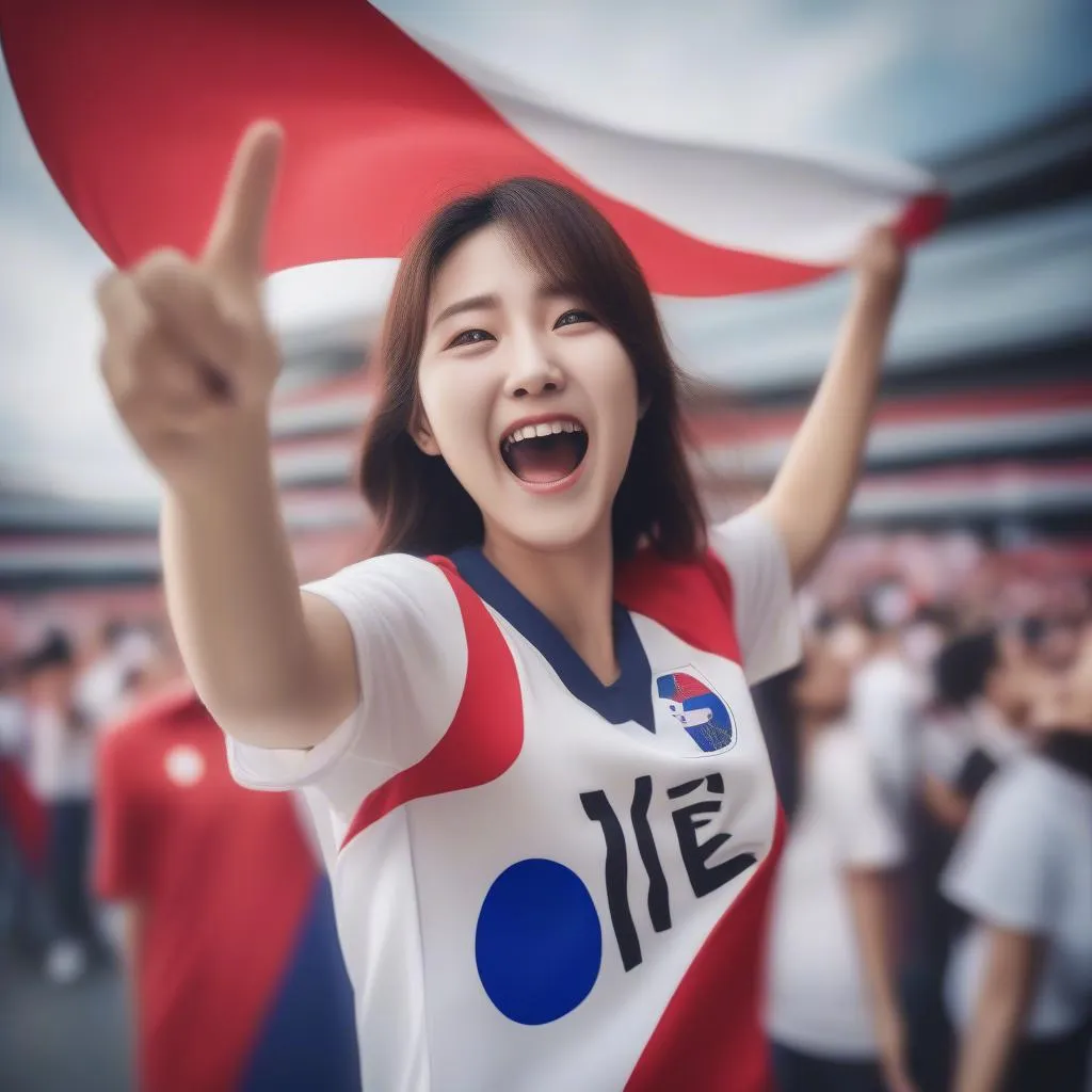 Korean Football Fan