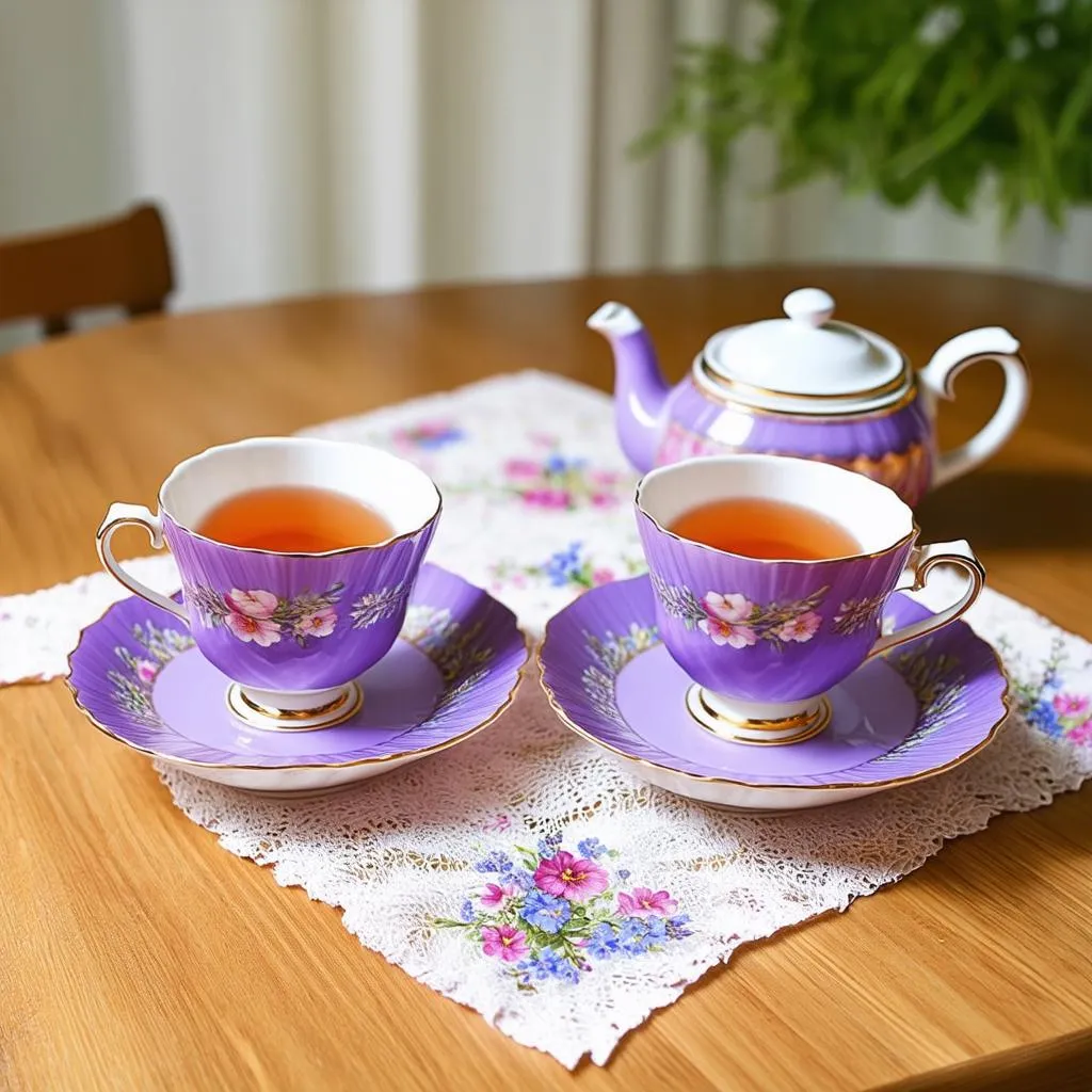 lavender-tea-cup-set