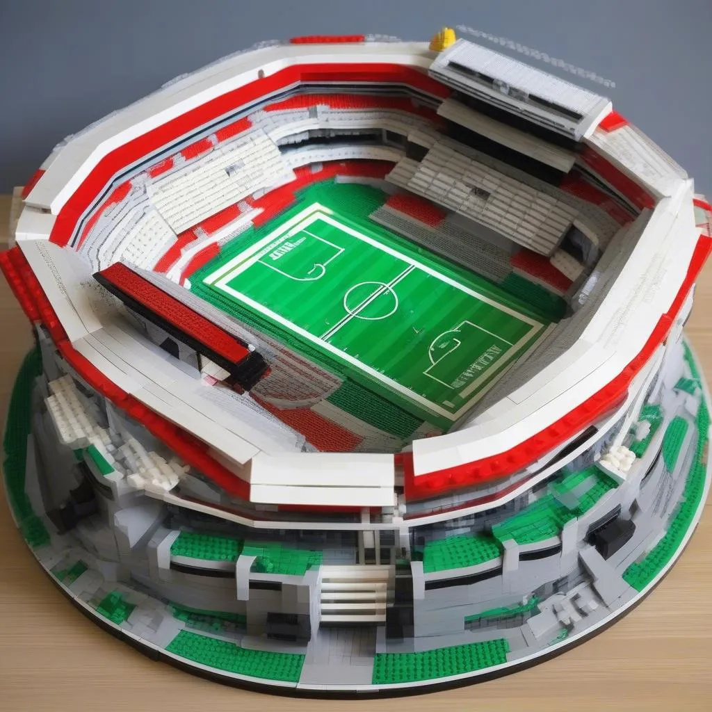 Mô hình sân vận động World Cup LEGO