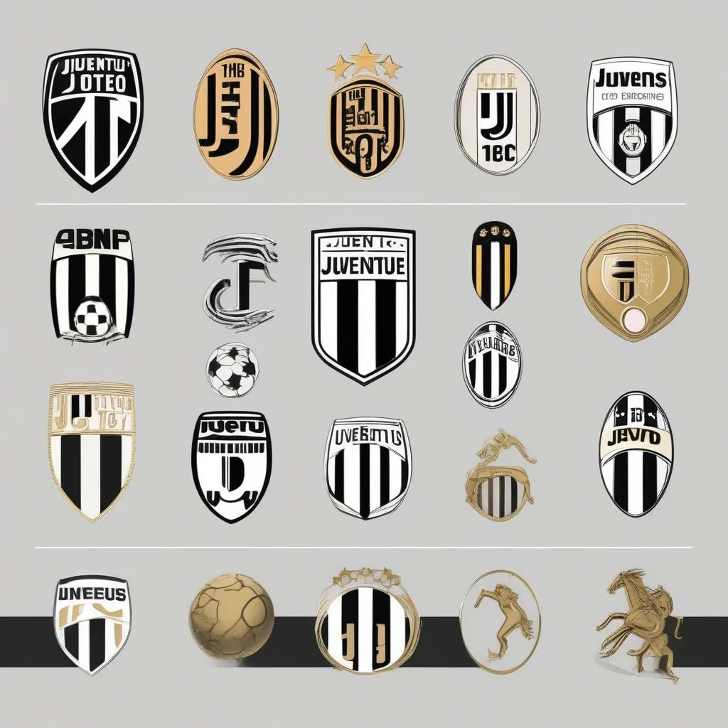 Lịch sử hình thành và thay đổi logo CLB Juventus