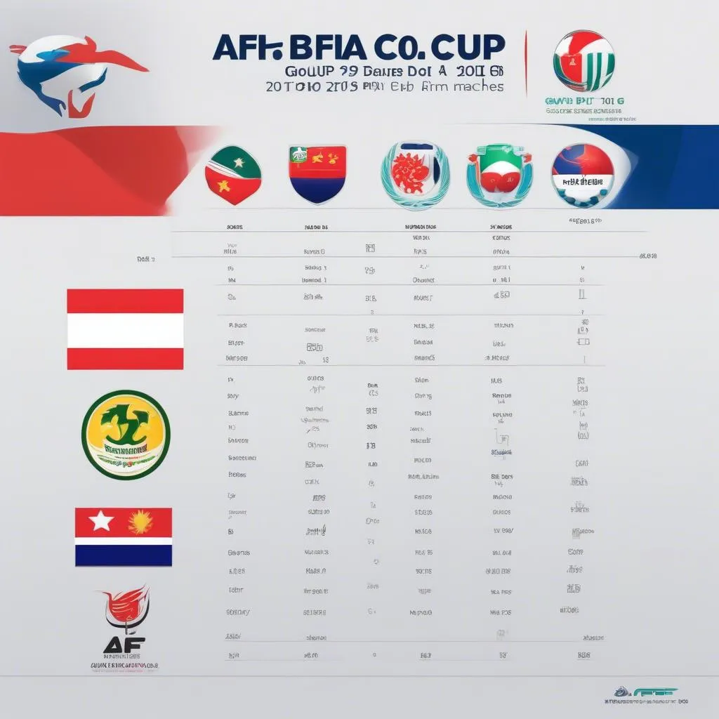 Lịch thi đấu AFF Cup 2019 Bảng B