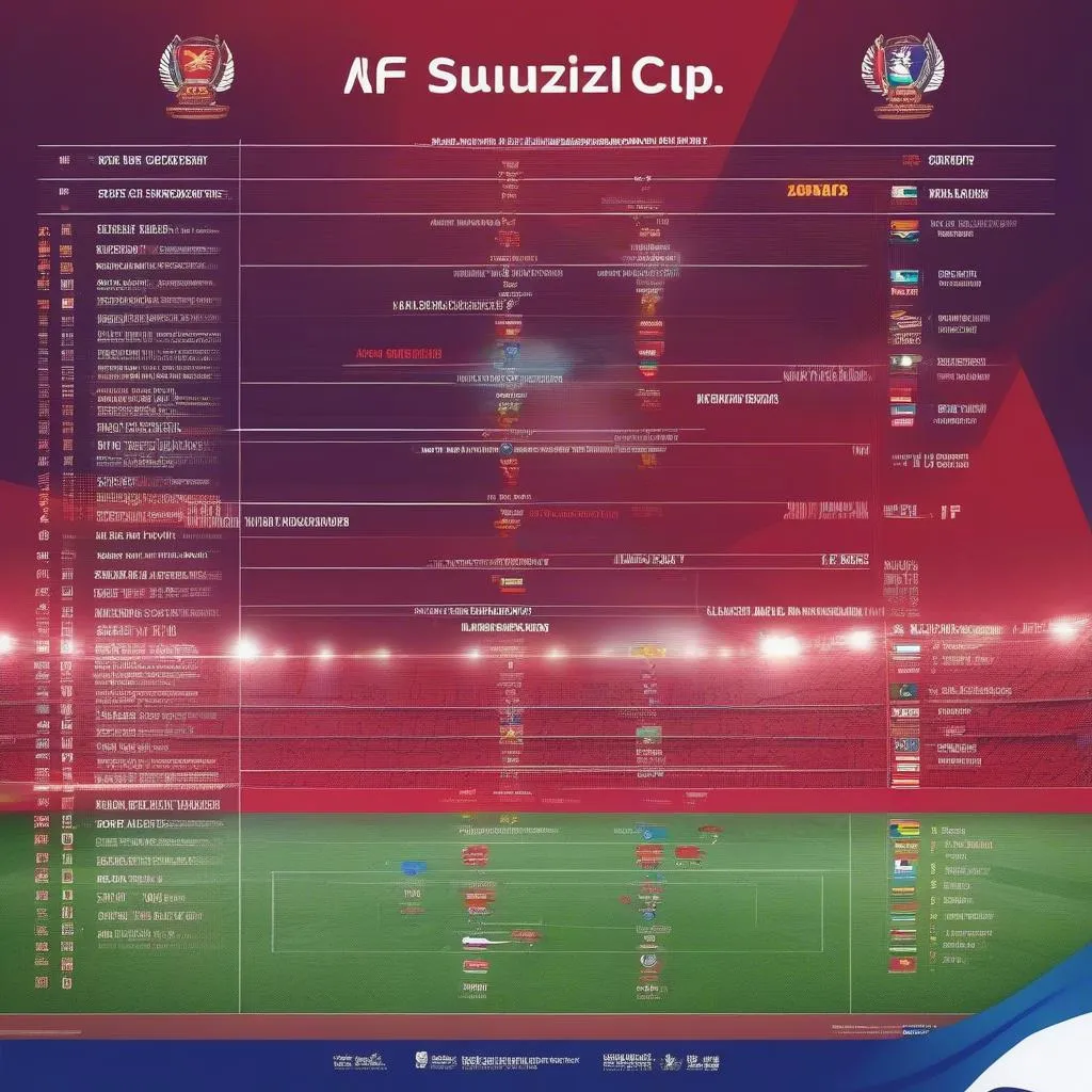 Lịch thi đấu AFF Suzuki Cup 2021