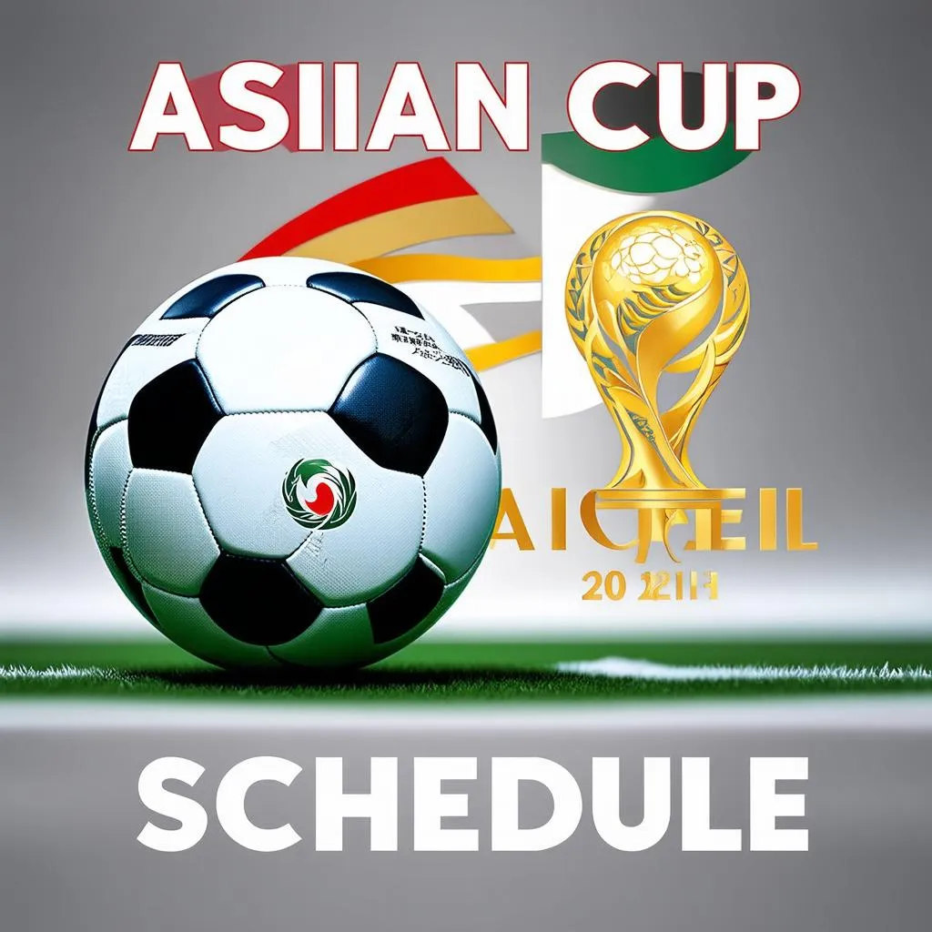 Lịch thi đấu Asian Cup