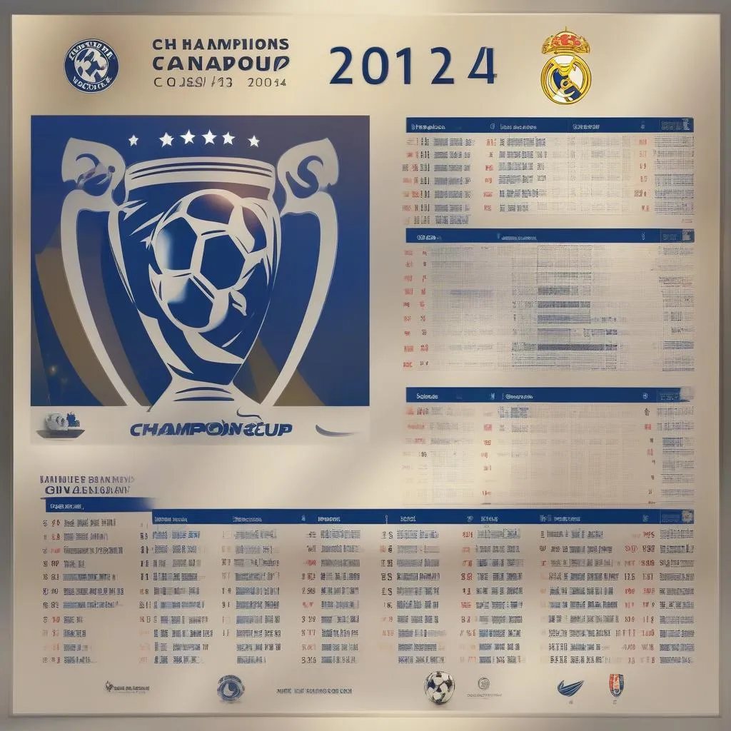 Lịch thi đấu Champions League Cup C1 2023-2024: Cập nhật mới nhất