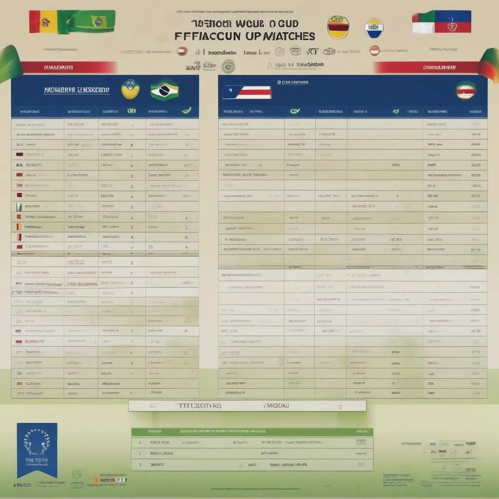 Lịch thi đấu World Cup